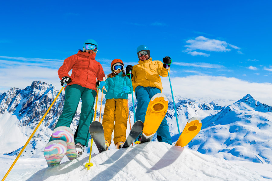 destinations de ski familiales en France