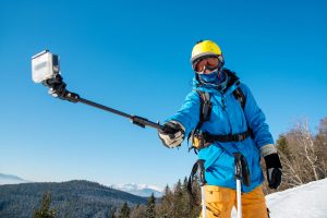 caméra idéale lors de vos aventures en ski